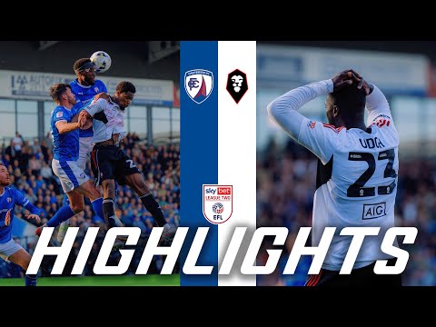 DEFEAT ON THE ROAD 😩 | Chesterfield 2-0 Salford City | League Two Highlights