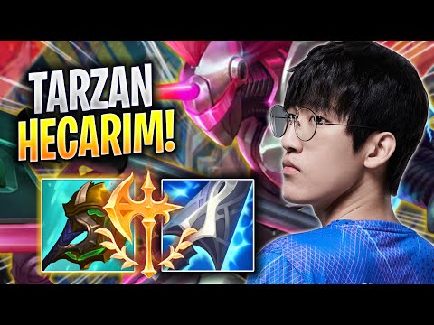 TARZAN IS A MONSTER WITH HECARIM! - LNG Tarzan Plays Hecarim JUNGLE vs Karthus! | Season 2023