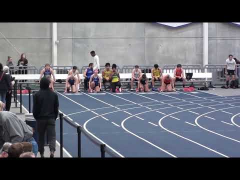 2019 Concordia Classic - Women's 60m Dash Prelims - Heat 3