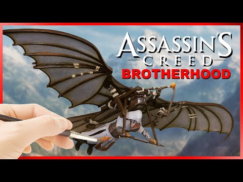 Assassin's Creed Brotherhood Da Vinci's Flying Machine Replica Re-paint Neca