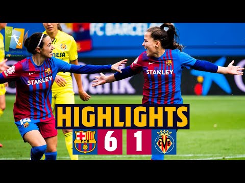💥 5O FROM 50 AT THE JOHAN CRUYFF | HIGHLIGHTS BARÇA 6 - 1 VILLARREAL