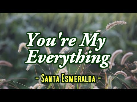 You&#39;re My Everything - Santa Esmeralda (KARAOKE VERSION)