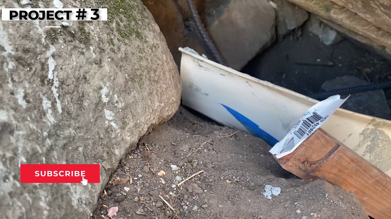 RockGardens, Project #3, How to keep landscape rocks in place on a slope.