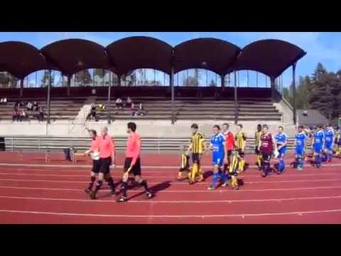 2016-05-29 Huddinge IF mot Värmbols FC, inmarsch