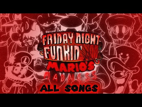 Friday Night Funkin' Vs Mario's Madness V2 All Songs