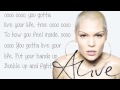 Jessie J- Harder We Fall (Lyrics) ♥