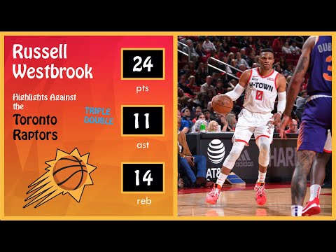 RUSSELL WESTBROOK Highlights vs Phoenix Suns