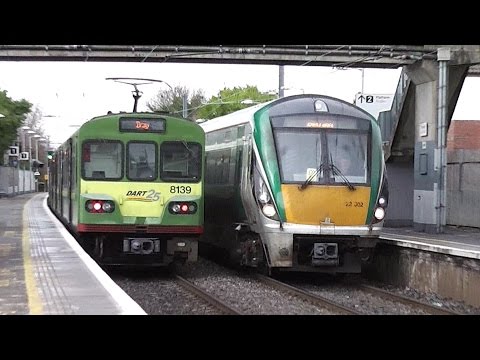IE 22000 Class Intercity Train number 22302 - Kilbarrack, Dublin