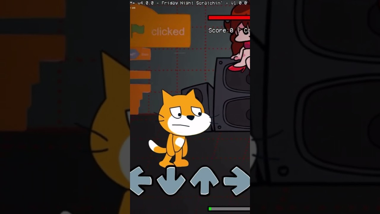 Test vs real(scratch cat mod)