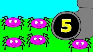 Itsy Bitsy Spider Numbers - Learn to Count Numbers 1 to 5