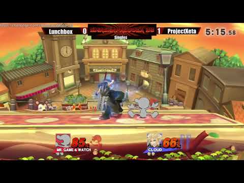 SmashaPalooza 39: Winners - Lunchbox (Dr. Mario, G&W) vs ProjectXeta (Cloud)