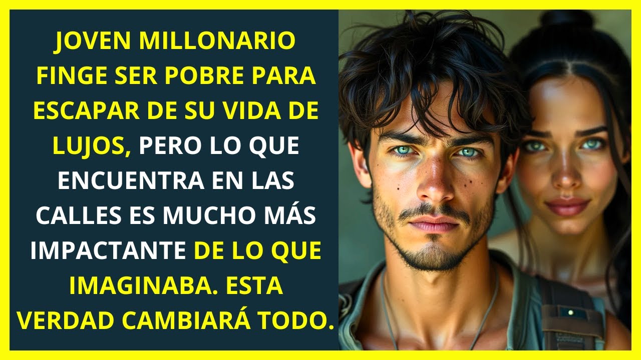 Joven Millonario Finge Ser Pobre, Pero Lo Que Descubre en las Calles Cambiará Su Vida