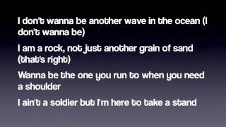 Bon Jovi - Because We Can (Lyrics) 2013