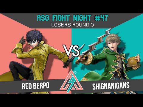 ASG 47: LOSERS ROUND 5 - Red Berpo (Joker/Steve) vs Shignanigans (Robin)