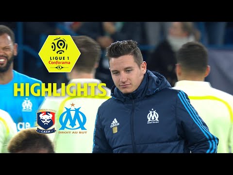 SM Caen - Olympique de Marseille (0-2) - Highlights - (SMC - OM) / 2017-18