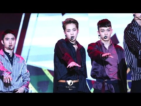 161008 DMC페스티벌 EXO LOTTO XIUMIN 시우민 focus.