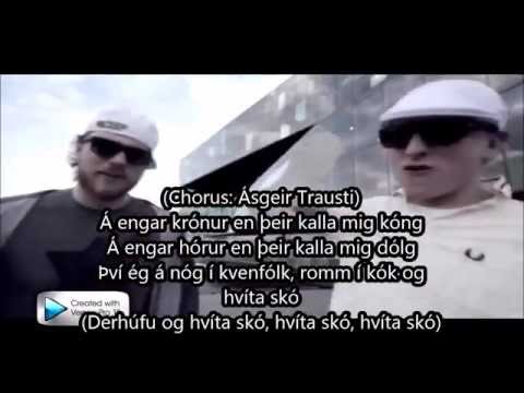 Blaz Roca og Ásgeir Trausti - Hvítir Skór (music video með texta)