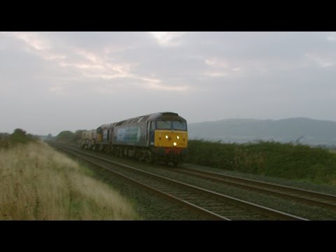Prestatyn 12.9.2014 - DRS 57010 & 20308 on Valley Flask train