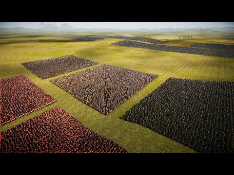 Mass Invasion Of Knights  | Ultimate Epic Battle Simulator 2 | UEBS2