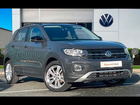 Approved Used Volkswagen T-Cross 1.0 TSI Manual Urano Grey | Wrexham Volkswagen