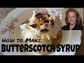How to Make Butterscotch Syrup - Simple, Easy, Declicious Butterscotch Syrup for Cake and Ice Cream
