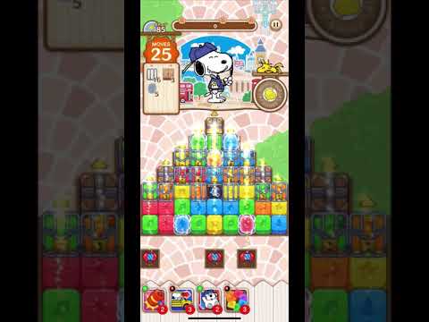 【Snoopy Puzzle Journey】🐶Stage85🐶【スヌーピーパズルジャーニー】