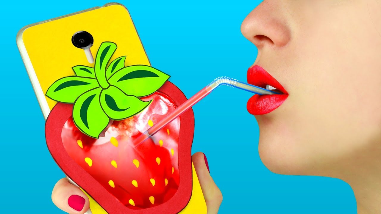 Съедобные чехлы для телефона / 8 пранков над друзьями