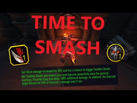 SUDDEN DEATH IS HUGE! | Arms Warrior 10.2 Tier Set Bonus!