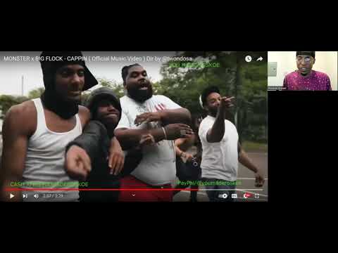 Mon$ter & Big Flock - Cappin' | Reaction #monster #reactions #music