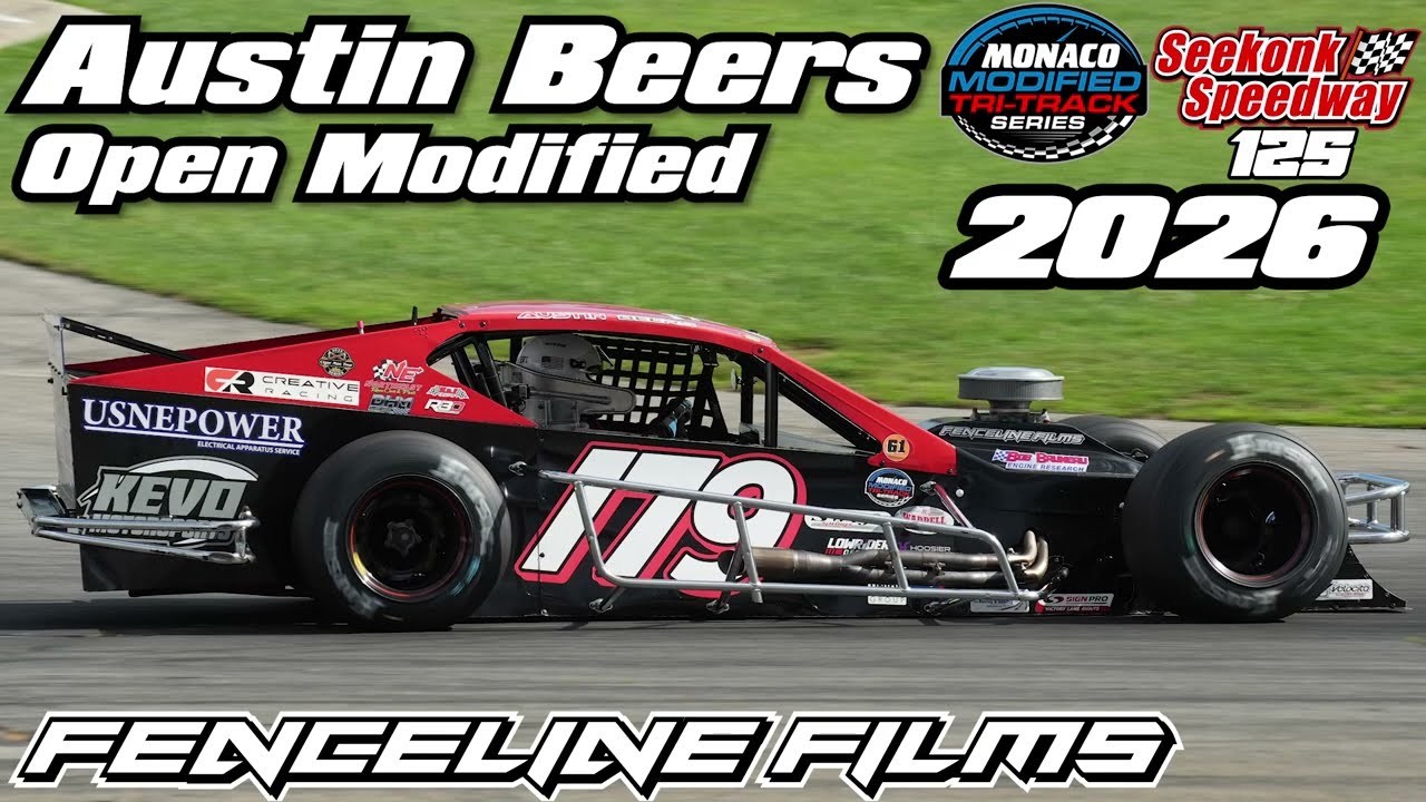 Austin Beers Monaco Tri Track Modified Seekonk Speedway 125 2026