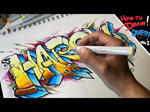 HOW TO DRAW GRAFFITI FOR BEGINNERS! (2021) | BASICS