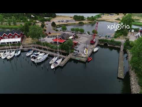Ishoj havn, Baltic Denmark 2018.07 aerial video