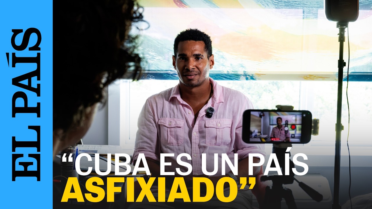 Luis Manuel Otero Alcántara analiza la crisis en CUBA tras su exilio | EL PAÍS