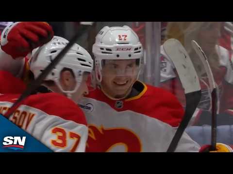 Flames Stun Capitals With Trio Of Goals In Three-Minute Span