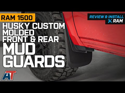 2019-2020 RAM 1500 Husky Custom Molded Front & Rear Mud Guards Review & Install