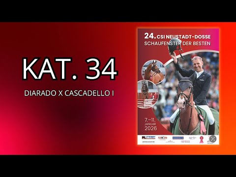 34 Diarado - Cascadello I - Schaufenster der Besten 2026 - Springhengste