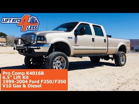 Pro Comp 6.5" Suspension Kit K4016B Ford 1999-2004 F-250 / F350 - V-10 Gas & Diesel