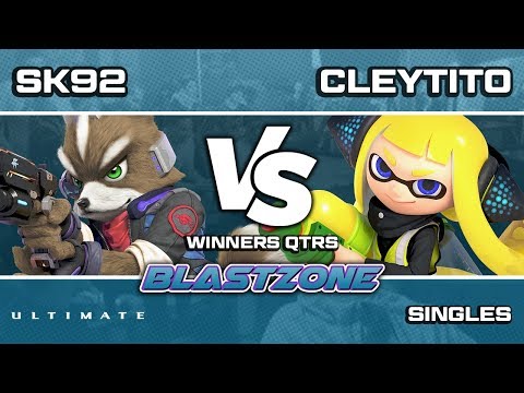 PSG Blastzone: Sk92 (Fox) vs Cleytito (Inkling) - Winners Semis