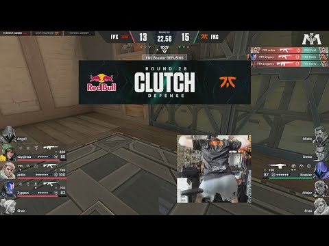 FNATIC Boaster Reacts after Won against FunPlus Phoenix