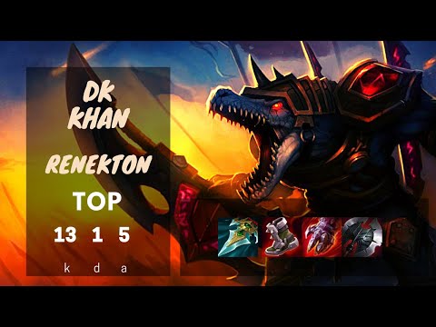 DK Khan Renekton vs Sett TOP Bootcamp EUW MSI Patch 11.10 REPLAY