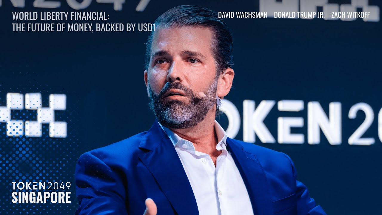 World Liberty Financial: The Future of Money, Backed by USD1 - TOKEN2049 Singapore 2025
