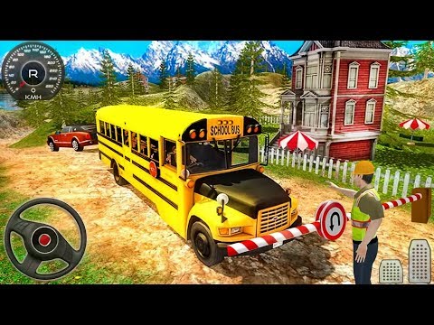 School Bus Offroad Driver Simulator - Android GamePlay