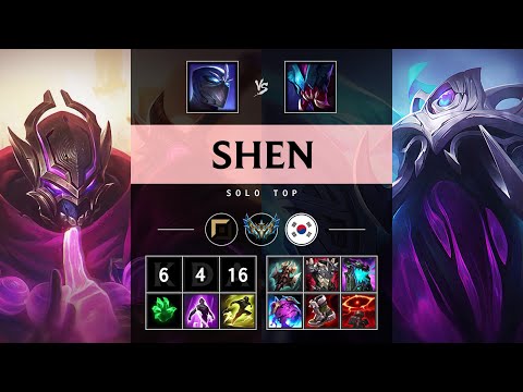 Shen Top vs Rek'Sai - KR Challenger Patch 25.19