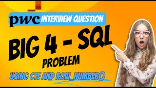 PWC Interview Question || Solve SQL Problems #dataanalytics #dataengineer