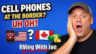 Will Your Phone Work When You Drive Across the Border? What RV'ers MUST Know 🚐📱#rvlife #phone
