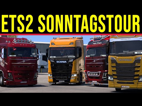 ETS2 CONVOY - SCS MULTIPLAYER I SonntagsTour 🔴 LIVE [2945] EURO TRUCK SIMULATOR 2