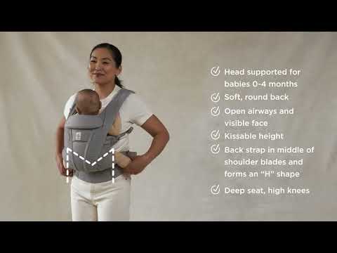 Omni Deluxe, metoda tricou, pozitionare in fata, copilul cu fata spre parinte, incepand de la nastere+