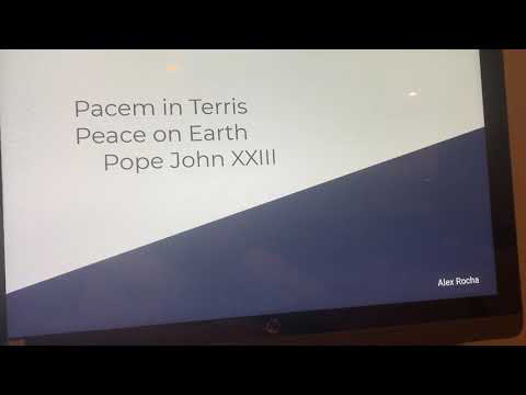 pacem in terris (peace on earth )