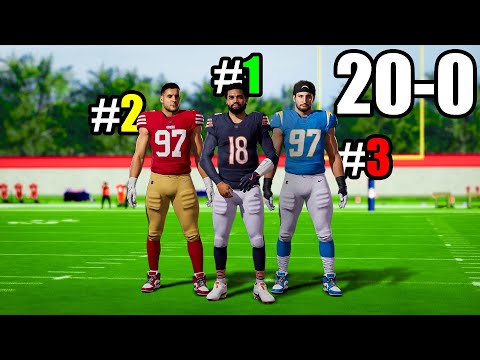 Adding A 1st Round Pick Until I Go 20-0!