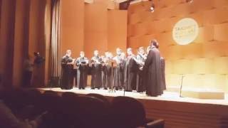 "Bekimtoret e Ngjalljes" -Kori bizantin i psaltëve " shën Joan Kukuzeli "